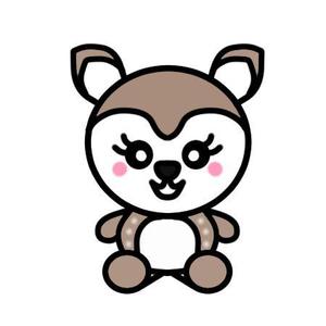 西村由佳里 (shoukenri2)さんの子鹿 かわいい シンプルなイラストへの提案