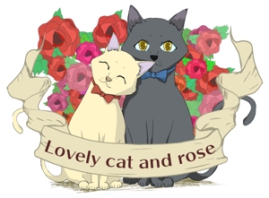 chifo (chifo)さんの【商用利用】かわいい猫や薔薇柄のイラストへの提案