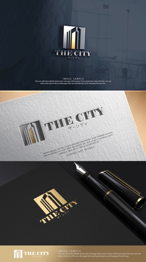 NJONESKYDWS (NJONES)さんの自社開発商業ビルシリーズ「THE CITY（ザ・シティ）」のロゴへの提案
