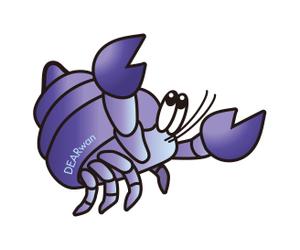yamaad (yamaguchi_ad)さんのオカヤドカリのキャラクターデザインへの提案