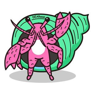 fumtoy (fumtoy)さんのオカヤドカリのキャラクターデザインへの提案