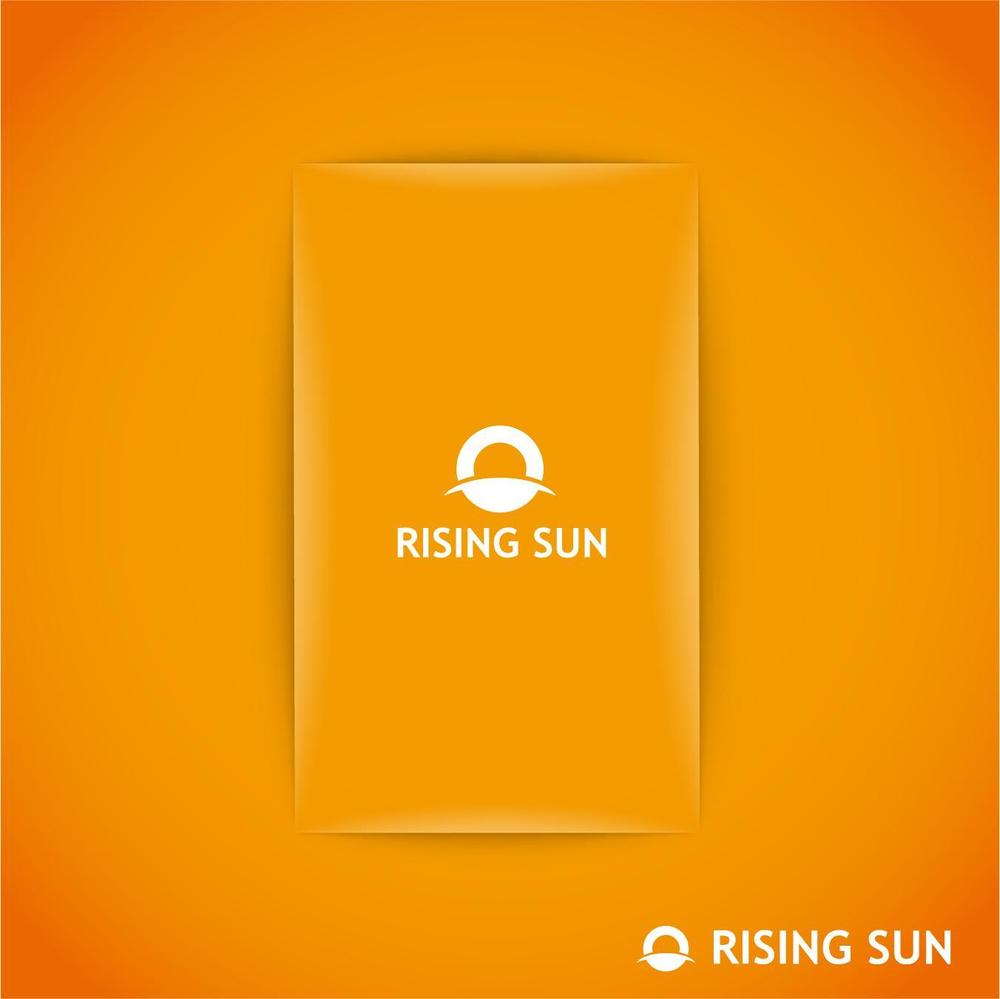 芸能・エンターテイメント事業／RISING SUNのロゴ制作（商標登録予定なし）