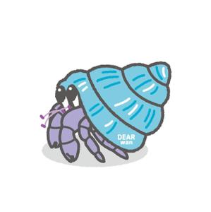 mu_cha (mu_cha)さんのオカヤドカリのキャラクターデザインへの提案