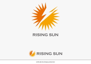 清水　貴史 (smirk777)さんの芸能・エンターテイメント事業／RISING SUNのロゴ制作（商標登録予定なし）への提案