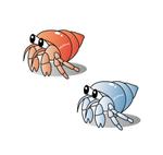 oroshipons (oroshipons)さんのオカヤドカリのキャラクターデザインへの提案