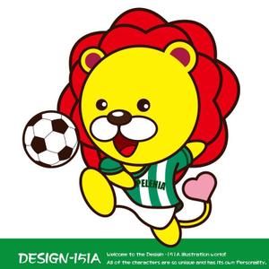 DESIGN-151A (non-wataboushi)さんのサッカーを中心としたスポーツクラブのキャラクターデザインへの提案
