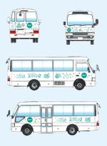 YD_STUDIO (iam_uma)さんのバスのラッピングデザインへの提案