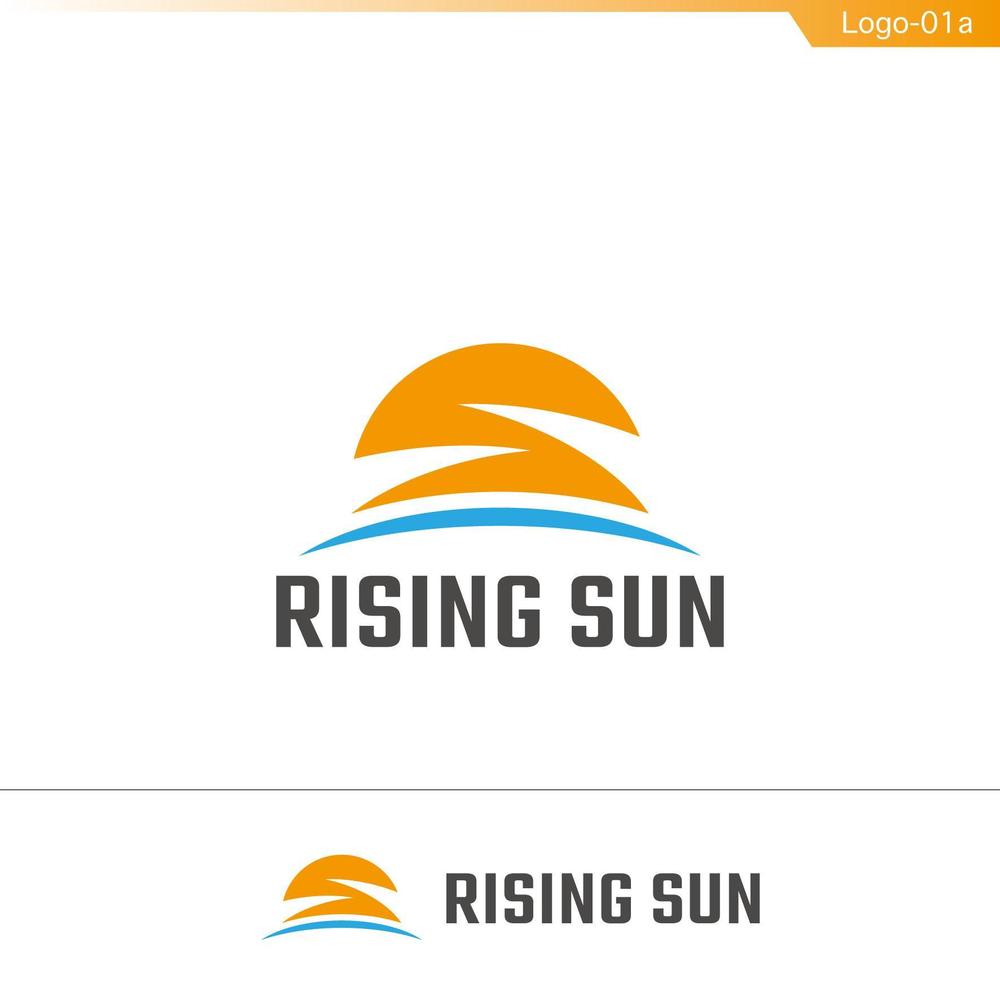 芸能・エンターテイメント事業／RISING SUNのロゴ制作（商標登録予定なし）