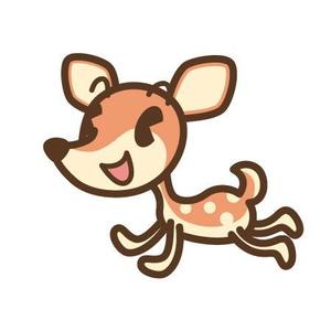 kikutsu (kikutsu)さんの子鹿 かわいい シンプルなイラストへの提案