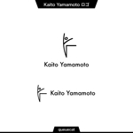 queuecat (queuecat)さんのアパレルブランド「Kaito Yamamoto」のロゴ3種への提案