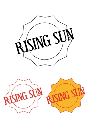 づか (zuka326)さんの芸能・エンターテイメント事業／RISING SUNのロゴ制作（商標登録予定なし）への提案