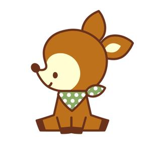 Chiku Chiku ♪ ()さんの子鹿 かわいい シンプルなイラストへの提案