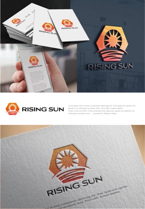drkigawa (drkigawa)さんの芸能・エンターテイメント事業／RISING SUNのロゴ制作（商標登録予定なし）への提案