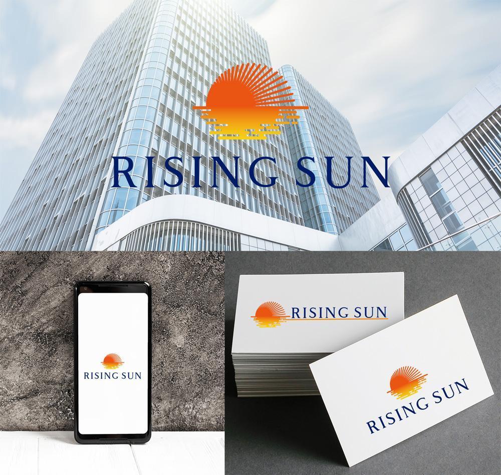 芸能・エンターテイメント事業／RISING SUNのロゴ制作（商標登録予定なし）