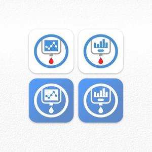 aine (aine)さんの医療機器と連携スマホアプリのアイコンデザイン作成「QC Chart」への提案