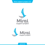 queuecat (queuecat)さんの新規事業名称「Miraiサポートプロジェクト」のロゴ制作依頼への提案