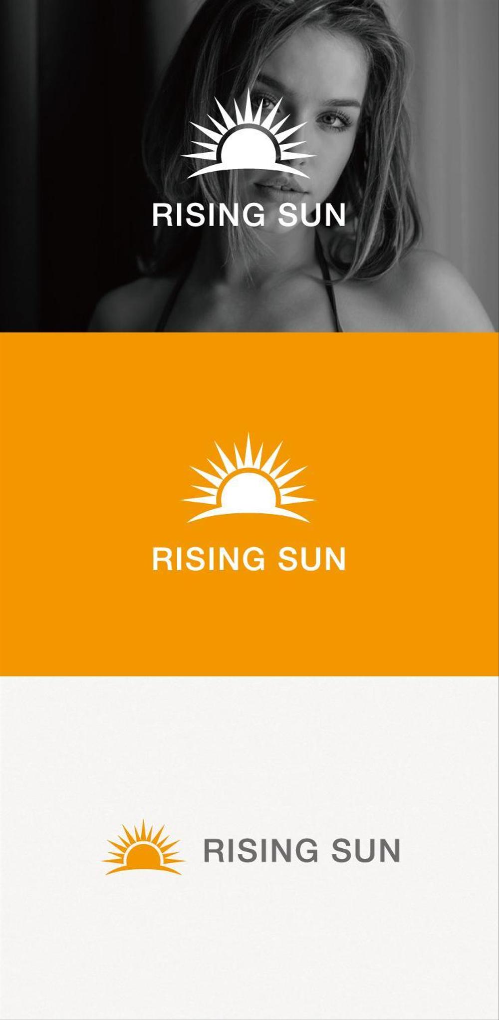 芸能・エンターテイメント事業／RISING SUNのロゴ制作（商標登録予定なし）