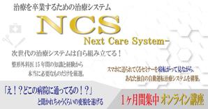 オフィスHICO (hicozaem)さんの身体と治療について学ぶ教材　「Next Care System」のランディングページヘッダー画像への提案