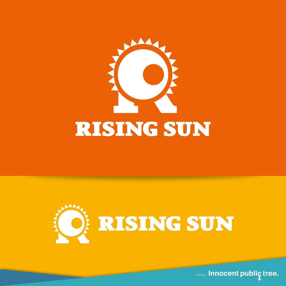 芸能・エンターテイメント事業／RISING SUNのロゴ制作（商標登録予定なし）
