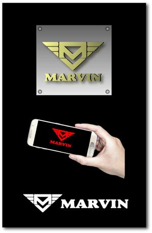 SUN DESIGN (keishi0016)さんのカーパーツサイト エアロ 「MARVIN」 のロゴへの提案