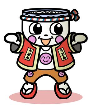 さんの祇園うどんミュージアムのキャラクター制作への提案