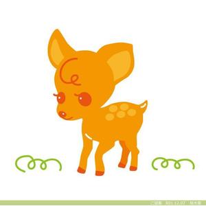 桂木 要 (k_katuragi)さんの子鹿 かわいい シンプルなイラストへの提案
