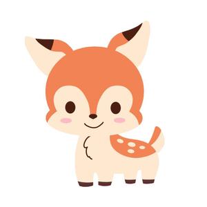 有りの実 (arstyr)さんの子鹿 かわいい シンプルなイラストへの提案