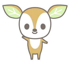 ウタカワレイコ (songbrookray)さんの子鹿 かわいい シンプルなイラストへの提案