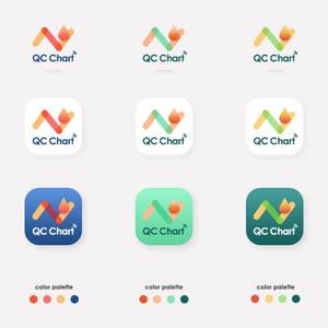 Noriko G. (van_design)さんの医療機器と連携スマホアプリのアイコンデザイン作成「QC Chart」への提案