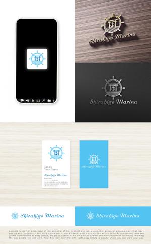 tog_design (tog_design)さんのマリーナで使用するロゴデザイン（船のハンドル及びイカリ⚓（アンカー）と鳥居）への提案