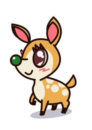 末広　渡 (shou-03)さんの子鹿 かわいい シンプルなイラストへの提案