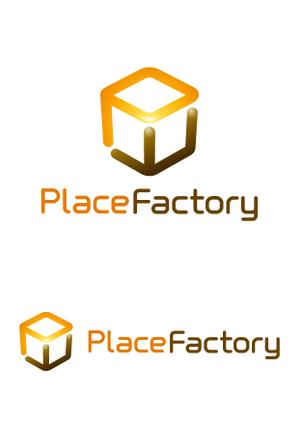 kazubonさんの「PlaceFactory」のロゴ作成への提案