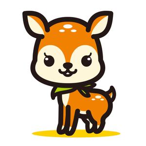 yellow_frog (yellow_frog)さんの子鹿 かわいい シンプルなイラストへの提案