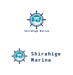 enbito (enbito)さんのマリーナで使用するロゴデザイン（船のハンドル及びイカリ⚓（アンカー）と鳥居）への提案