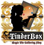 さとし君 ()さんのトレーディングカードゲームの通販を行うネットショップ「TINDERBOX」のショップロゴ作成への提案