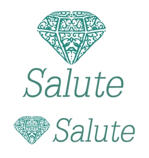 kajikajikoさんのオーガニックデリ、スイーツ通販ショップ「Salute 」のロゴ作成への提案