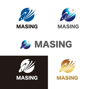 KOZ-DESIGN (saki8)さんの会社名のロゴ　MASINGへの提案