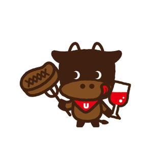mu_cha (mu_cha)さんの牛肉をメインにお酒が飲める　肉バルのロゴにも使えるイメージキャラクターへの提案