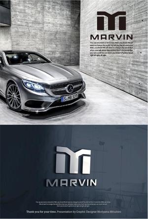 m_mhljm (m_mhljm)さんのカーパーツサイト エアロ 「MARVIN」 のロゴへの提案