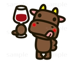 THE_watanabakery (the_watanabakery)さんの牛肉をメインにお酒が飲める　肉バルのロゴにも使えるイメージキャラクターへの提案
