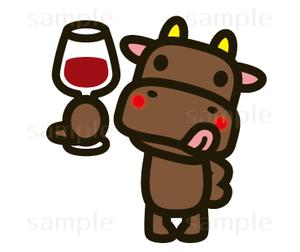 THE_watanabakery (the_watanabakery)さんの牛肉をメインにお酒が飲める　肉バルのロゴにも使えるイメージキャラクターへの提案