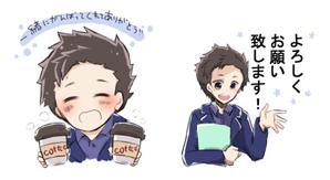 ゆうひ (smoooch114)さんのプロフィール写真のイラスト・キャラクターデザイン化への提案