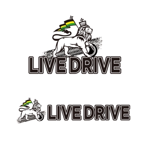 kcd001 (kcd001)さんのレゲエSOUND（DJ）『LIVE DRIVE』のロゴへの提案