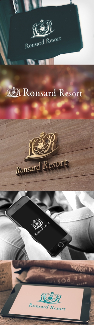 k_31 (katsu31)さんのリゾート事業－Ronsard Resort－ロゴ制作の依頼への提案