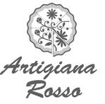 継続支援セコンド (keizokusiensecond)さんの窯焼きピザと花・雑貨のお店「Artigiana rosso（アルティジャーナ ロッソ）」のロゴへの提案