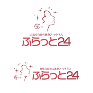 wzsakurai ()さんの女性専用フィットネス「ふらっと24」のロゴへの提案