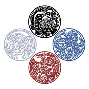 TagamiGames (TagamiGames)さんの四神獣のイラストへの提案