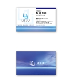上高地仁 (jink0222)さんの不動産会社「株式会社LiELU(リエル)」の名刺デザインへの提案