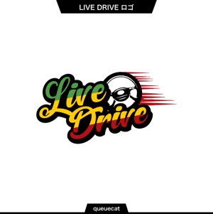 queuecat (queuecat)さんのレゲエSOUND（DJ）『LIVE DRIVE』のロゴへの提案