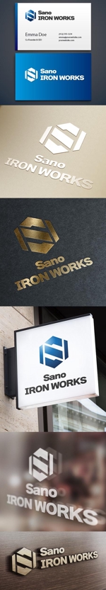 takon (takon)さんの鉄工所のロゴ作成への提案